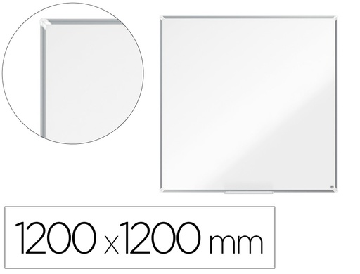 [163242] Pizarra blanca nobo premium plus melamina 1200x1200 mm