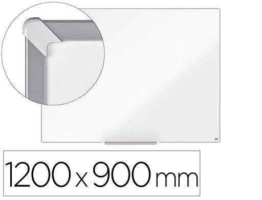 [159843] Pizarra blanca nobo nano clean ip pro lacada magnetica 1200x900 mm