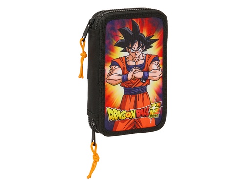 [237382] Plumier escolar safta doble cremallera 28 piezas dragon ball 40x125x195 mm