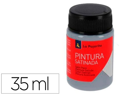 [167281] Pintura latex la pajarita satinada l-33 bote 35 ml azul porcelana