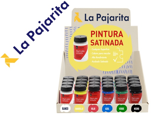 [158841] Expositor sobremesa la pajarita pintura satinada