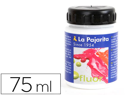 [72378] Pintura acrilica la pajarita f-00 blanco fluorescente 75ml