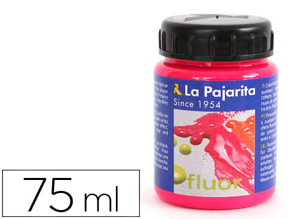 [72372] Pintura acrilica la pajarita f-04 magenta fluorescente 75ml