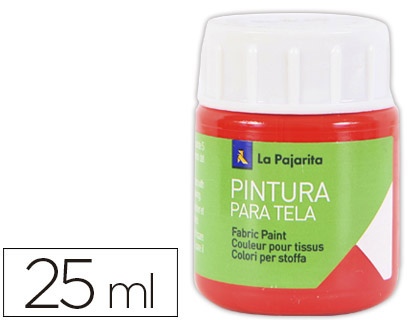 [13569] Pintura para tela la pajarita escarlata 25 ml