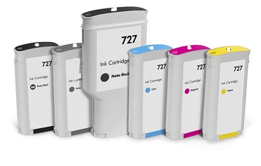 [9987][HPB3P20A] Magenta Compatib  Hp Designjet  T1500,T2500,T920-130Ml #727