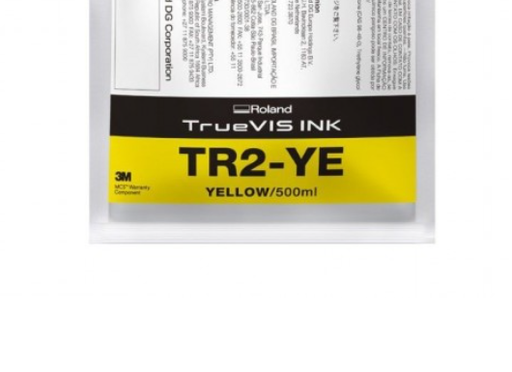 [23613][ESTR2-YE] Yellow Pigment Eco-Solvent Ink Bag Roland TrueVIS SG2,VG2,VF2,SG3,VG3#500ML