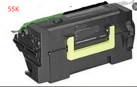 [23702][LEX58D2U0E] Toner Reman MX722,822,MS725,823,825,MX/MS826-55K