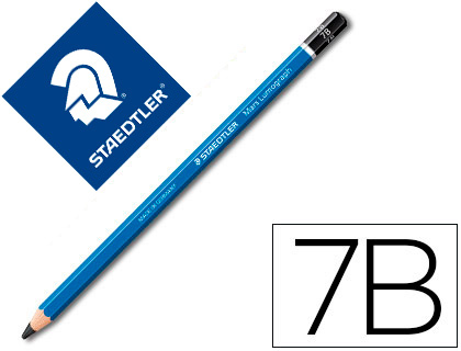 [77489] Lapices de grafito staedtler mars lumograph 100 7b unidad