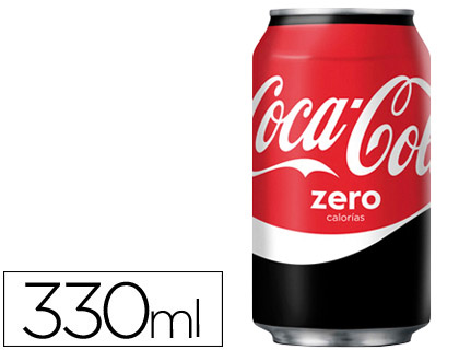 [50061] Refresco coca-cola zero lata 330 ml