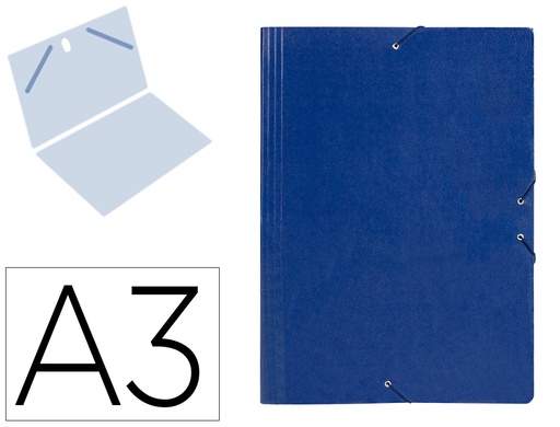 [27151] Carpeta planos liderpapel a3 carton gofrado n 12 azul