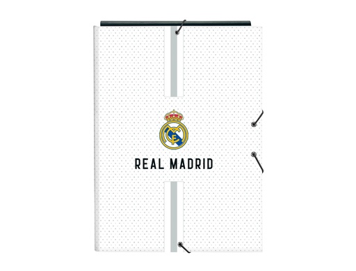 [238201] Carpeta carton folio gomas solapas safta real madrid 1 equipacion 24/25