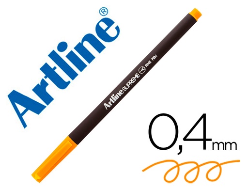 [165873] Rotulador artline supreme epfs200 fine liner punta de fibra amarillo 0,4 mm