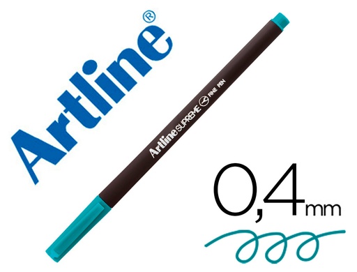 [165871] Rotulador artline supreme epfs200 fine liner punta de fibra turquesa 0,4 mm