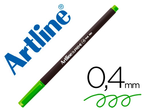 [165856] Rotulador artline supreme epfs200 fine liner punta de fibra amarillo limon 0,4 mm