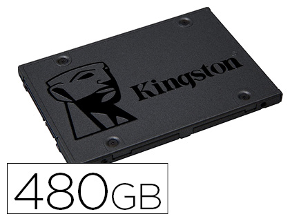 [155139] Disco duro ssd kingston 2,5/' interno sa400s37 480 gb