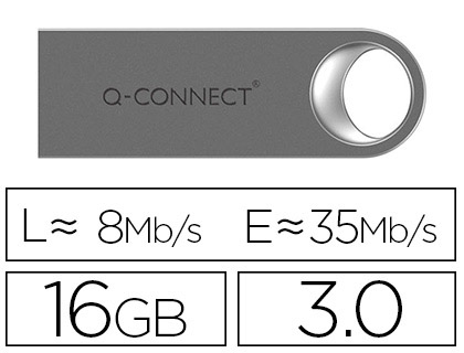 [150864] Memoria usb q-connect flash premium 16 gb 3.0