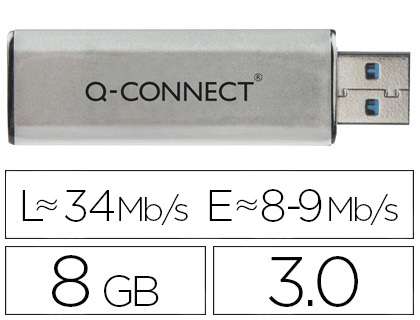 [75564] Memoria usb q-connect flash 8 gb 3.0