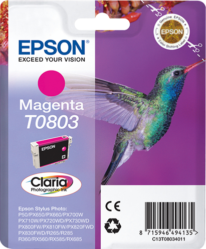 [8828] Epson Stylus Photo R-265/360/RX-560/585/685 Cartucho Magenta