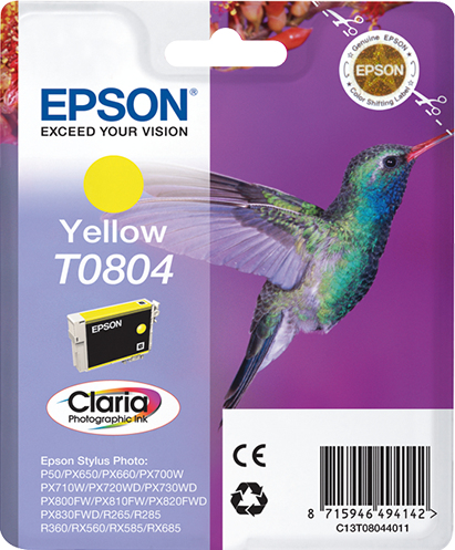 [8830] Epson Stylus Photo R-265/360/RX-560/585/685 Cartucho Amarillo