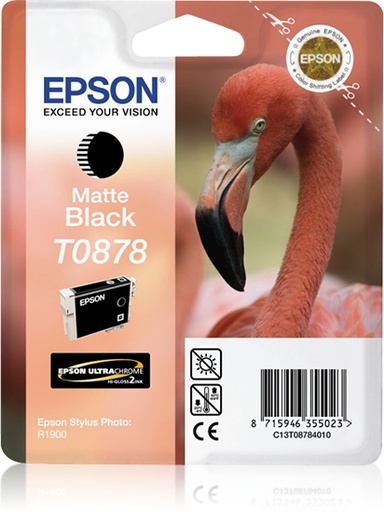 [11607] Epson Stylus Photo R-1900 Cartucho Negro Mate                                                     descatalogado