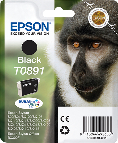 [11958] Epson Stylus S20/SX105/SX205/405 Cartucho Negro