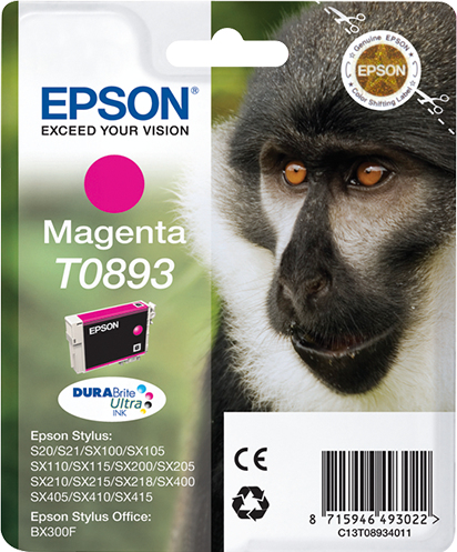 [11960] Epson Stylus S20/SX105/SX205/405 Cartucho Magenta