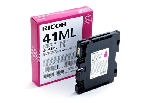 [17619] RICOH SG2100N/3110DN/3110DNW/3120B GC-41Ml Cartucho Magenta