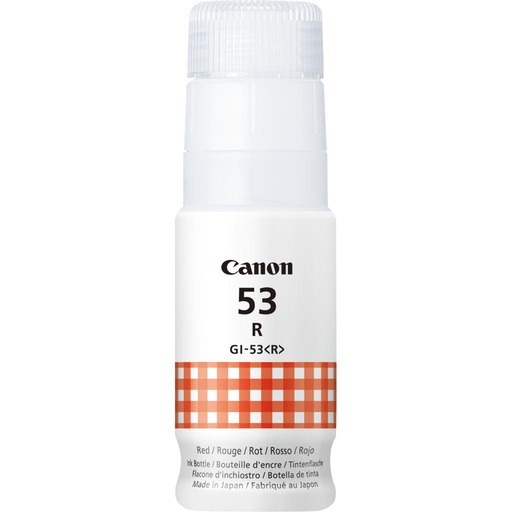 [56062] [4717C001] CANON Tinta GI-53R: Pixma G550 G650 rojo