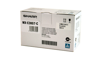 [47397] SHARP Toner MXC300W MXC250F cian 6000 PAGINAS