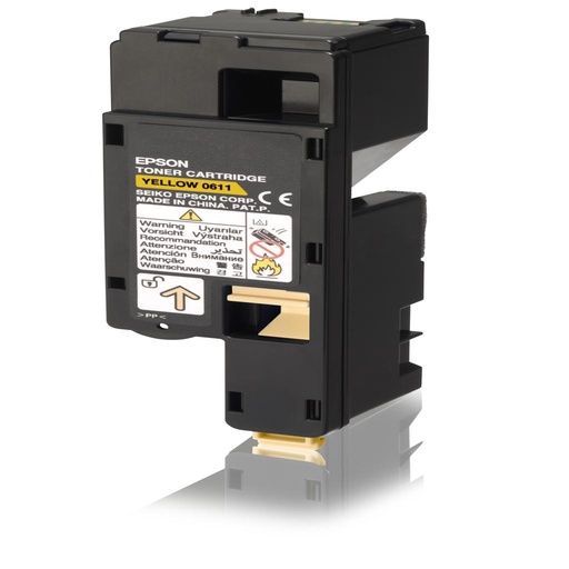 [14531] [C13S050611] Epson AcuLaser C1700/1750/CX17 Toner Amarillo 1.400 Paginas.