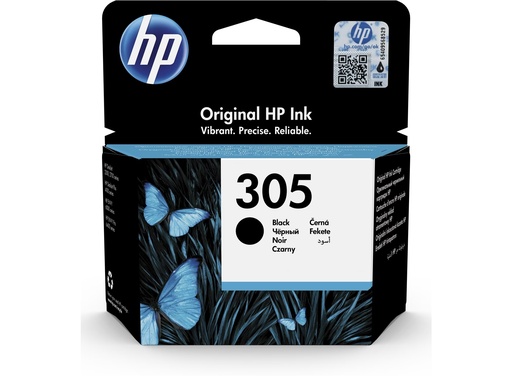 [3YM61AE] HP 305 Negro Cartucho de Tinta Original - 3YM61AE (120 Páginas)